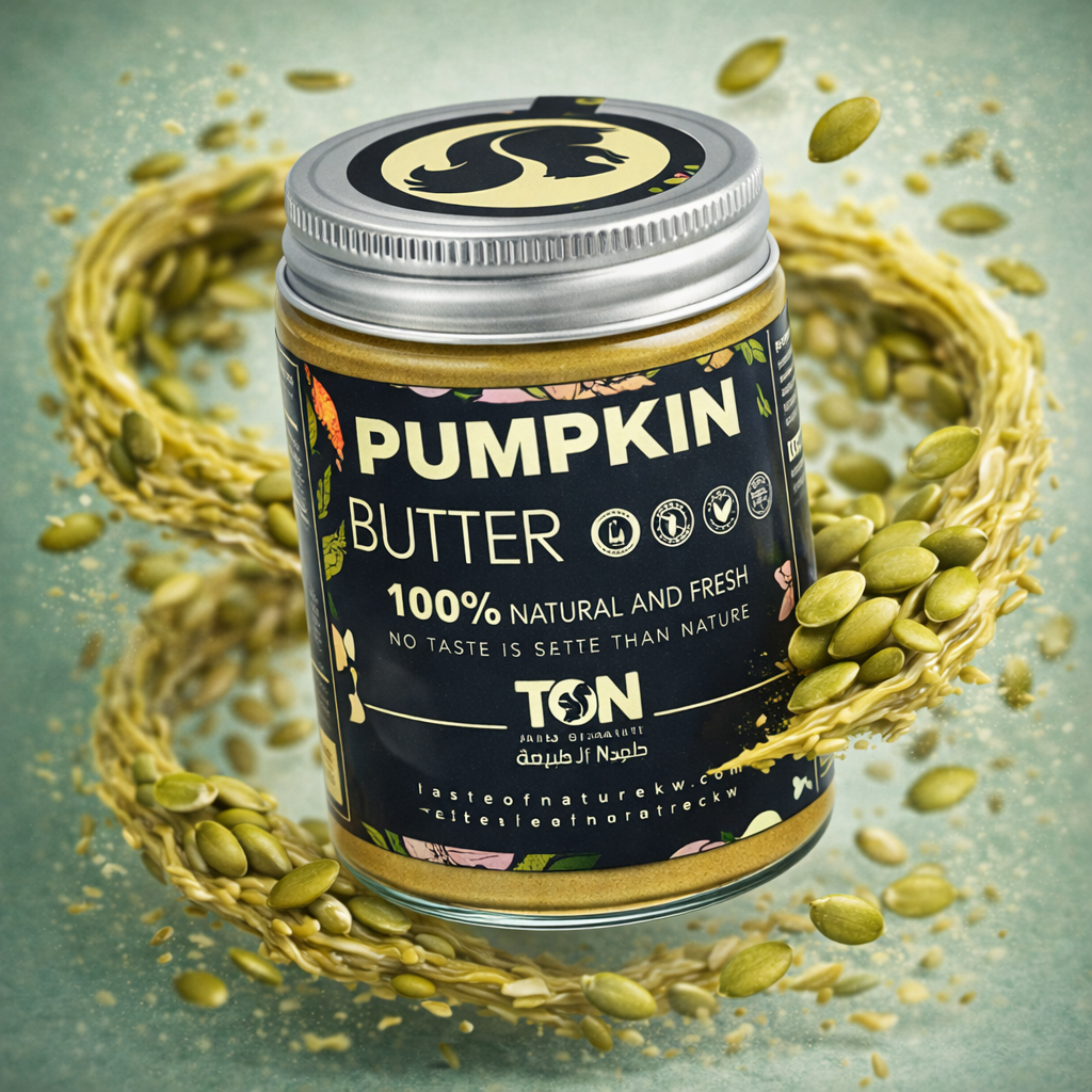 Natural butter, almond butter, dried fruits, and mixed nuts from TON Kuwait online store. Taste of nature